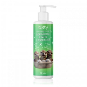 Детский гель-пена для купания TOTTY &laquo;Нежный уход и забота с первых дней&raquo; 0+, 200 мл
